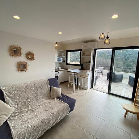 Studio Au Calme, Grande Terrasse Avec Vue Vallee Ginasservis Exteriér fotografie