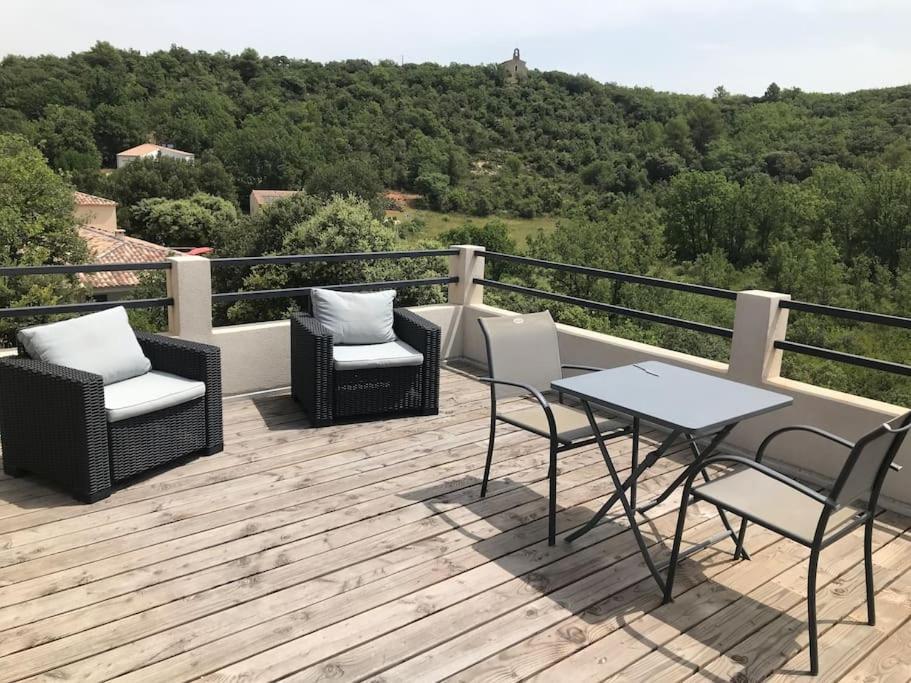 Studio Au Calme, Grande Terrasse Avec Vue Vallee Ginasservis Exteriér fotografie